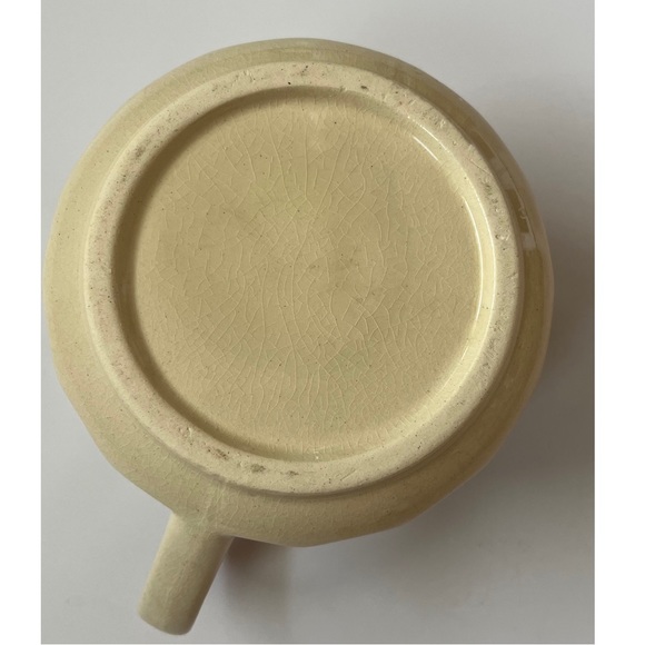 Vintage New Mexico Cream and Brown Glazed Wide Mouth 16 oz Mug Soup Bowl - Picture 4 of 4